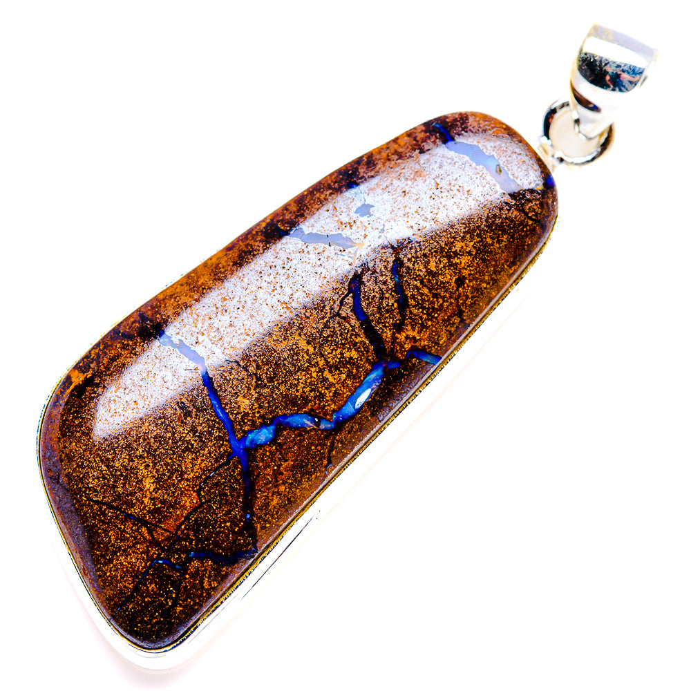 Boulder Opal Pendant 2 1/4" (925 Sterling Silver) PD38189