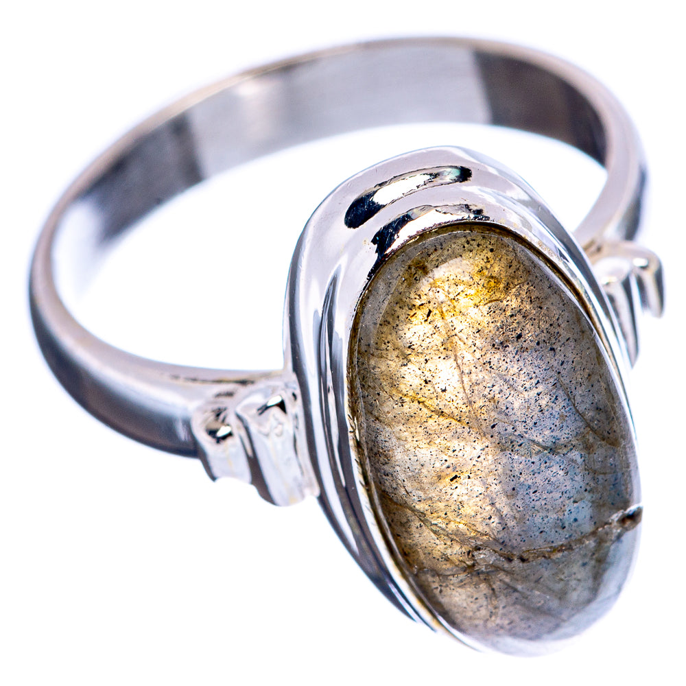 Labradorite Ring Size 7 (.925 Sterling Silver)