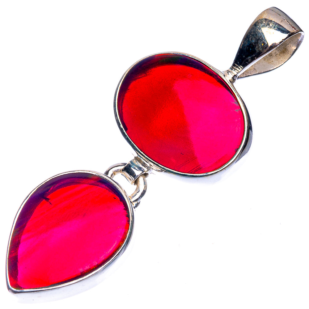Aura Opal Pendant 1 5/8" (925 Sterling Silver) P39340