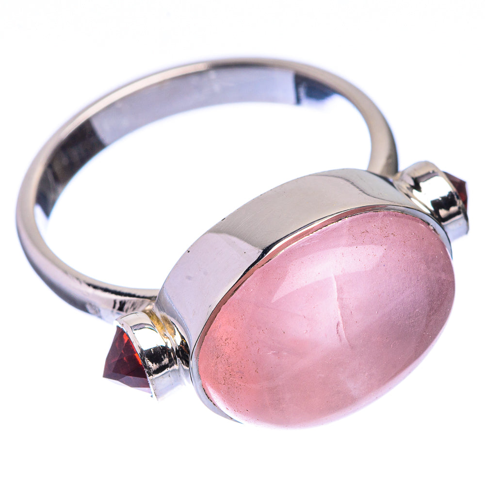 Premium Rose Quartz Ring Size 7.25 (925 Sterling Silver) R141798