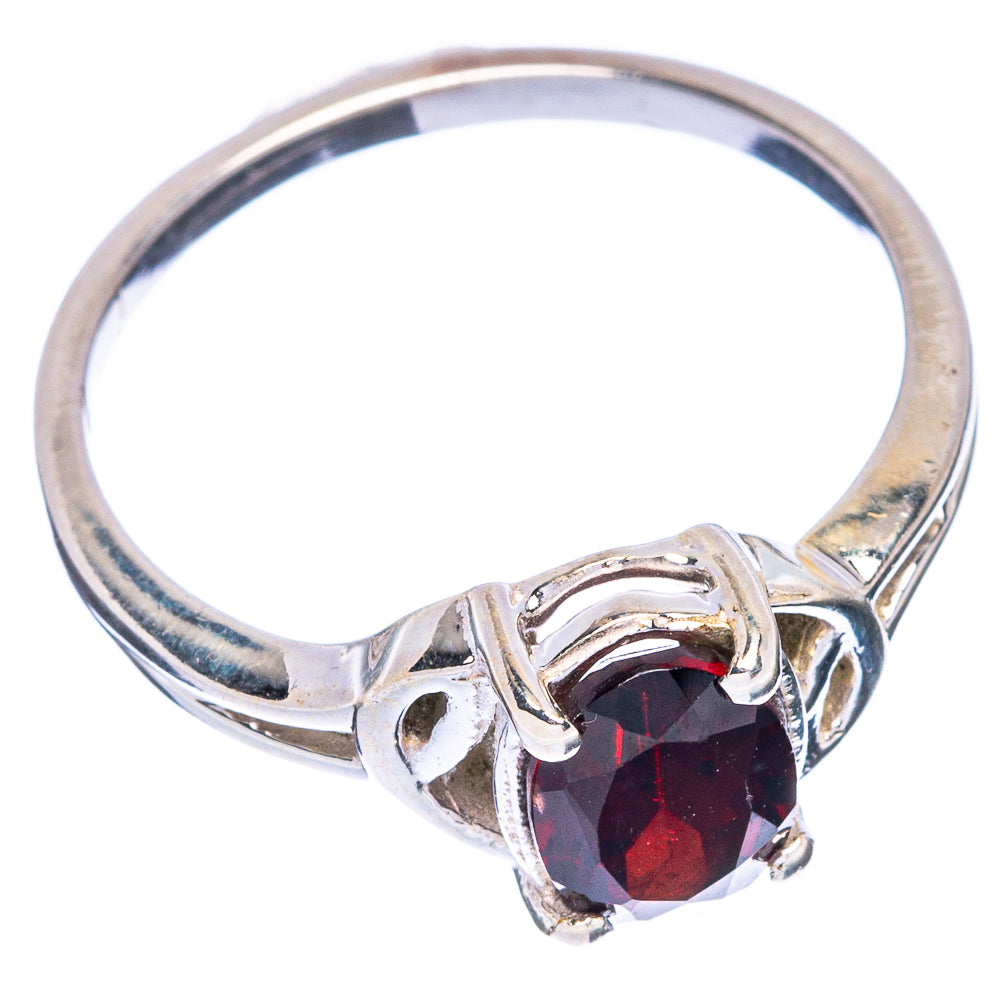 Garnet Dainty Ring Size 8 (925 Sterling Silver) R146919
