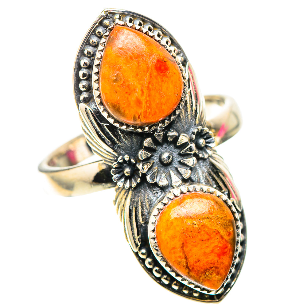 Sponge Coral Ring Size 8.5 (925 Sterling Silver) RING138508