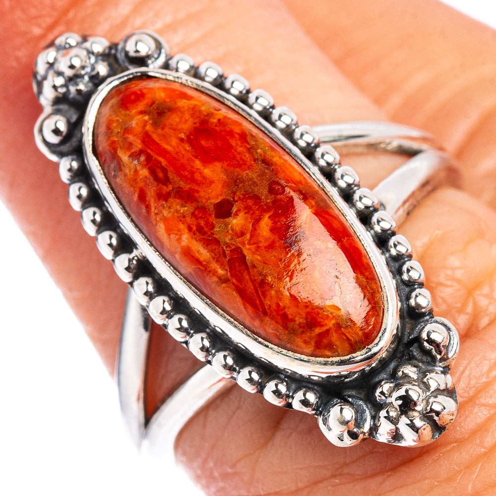 Sponge Coral Ring Size 6.5 (.925 Sterling Silver)