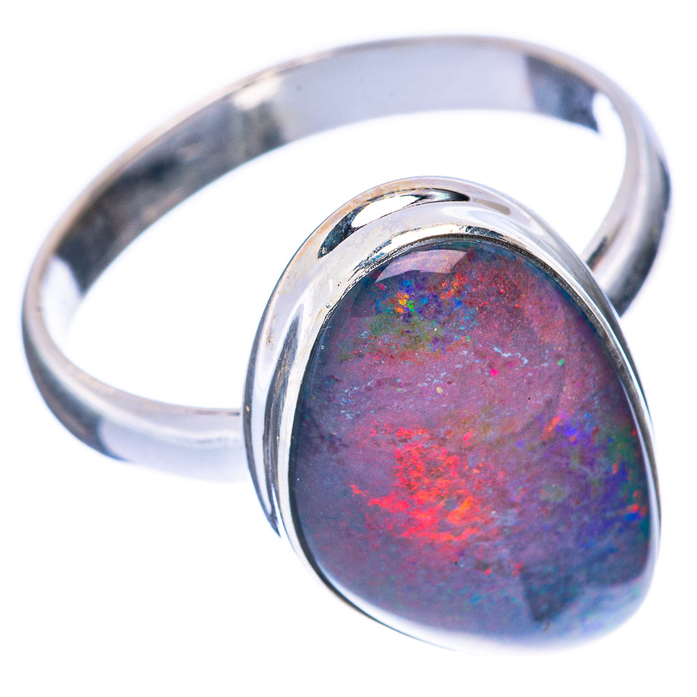 Rare Triplet Opal Ring Size 9.75 (925 Sterling Silver) R2071