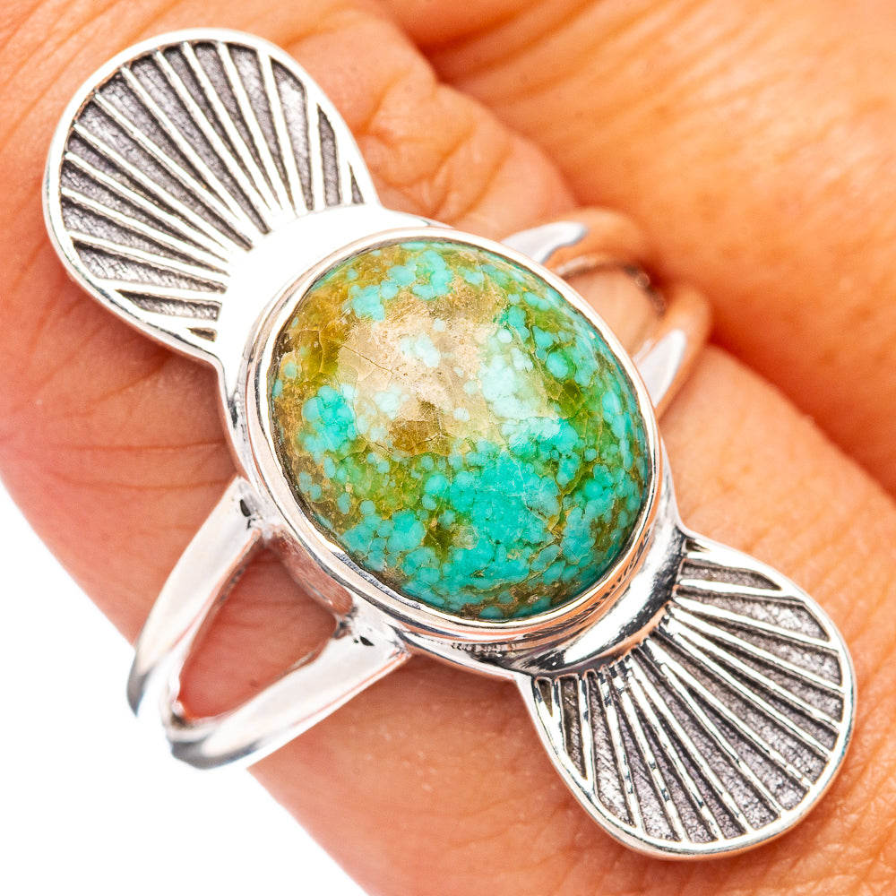Mojave Turquoise Ring Size 9 (.925 Sterling Silver)