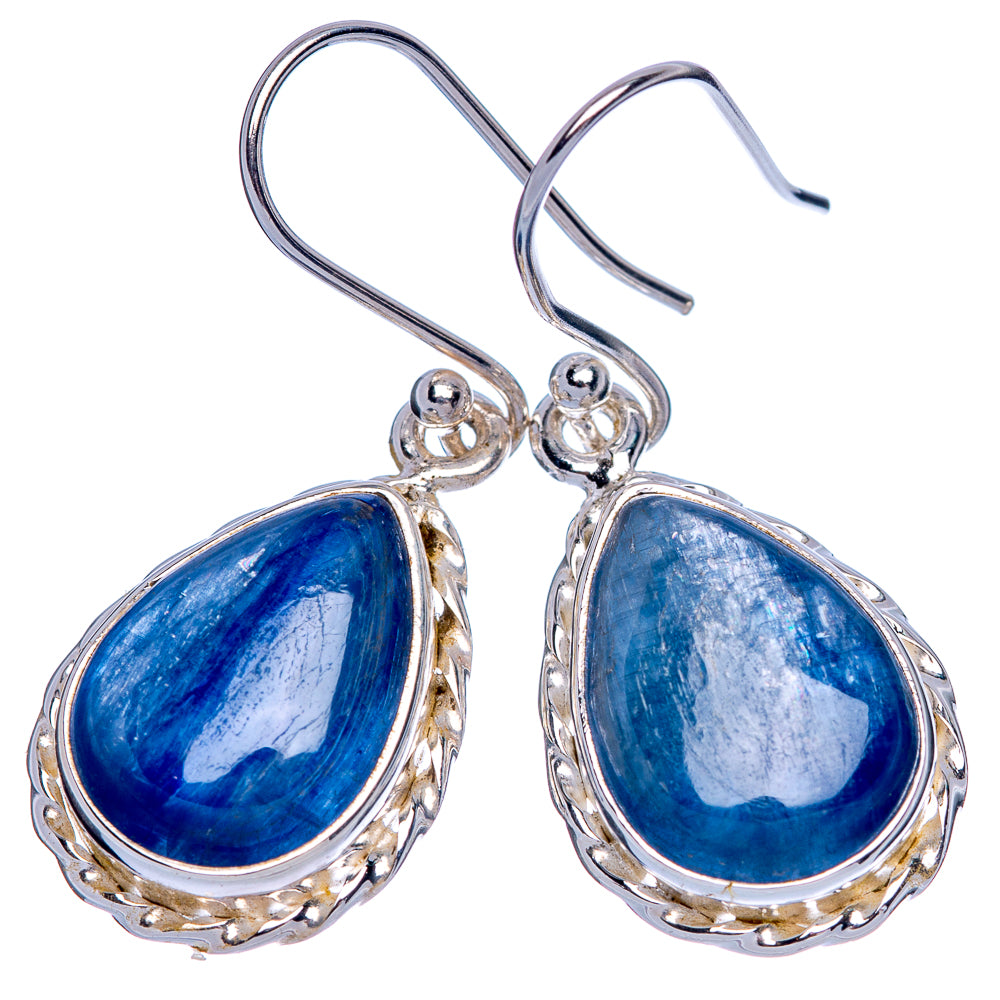 Kyanite Earrings 1 3/8" (925 Sterling Silver) E433346