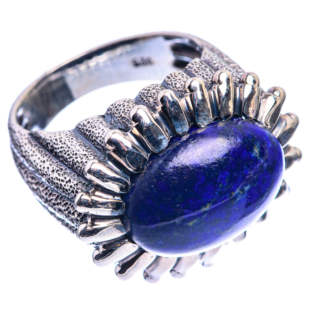Lapis Lazuli Ring Size 7.25 (925 Sterling Silver) R142373