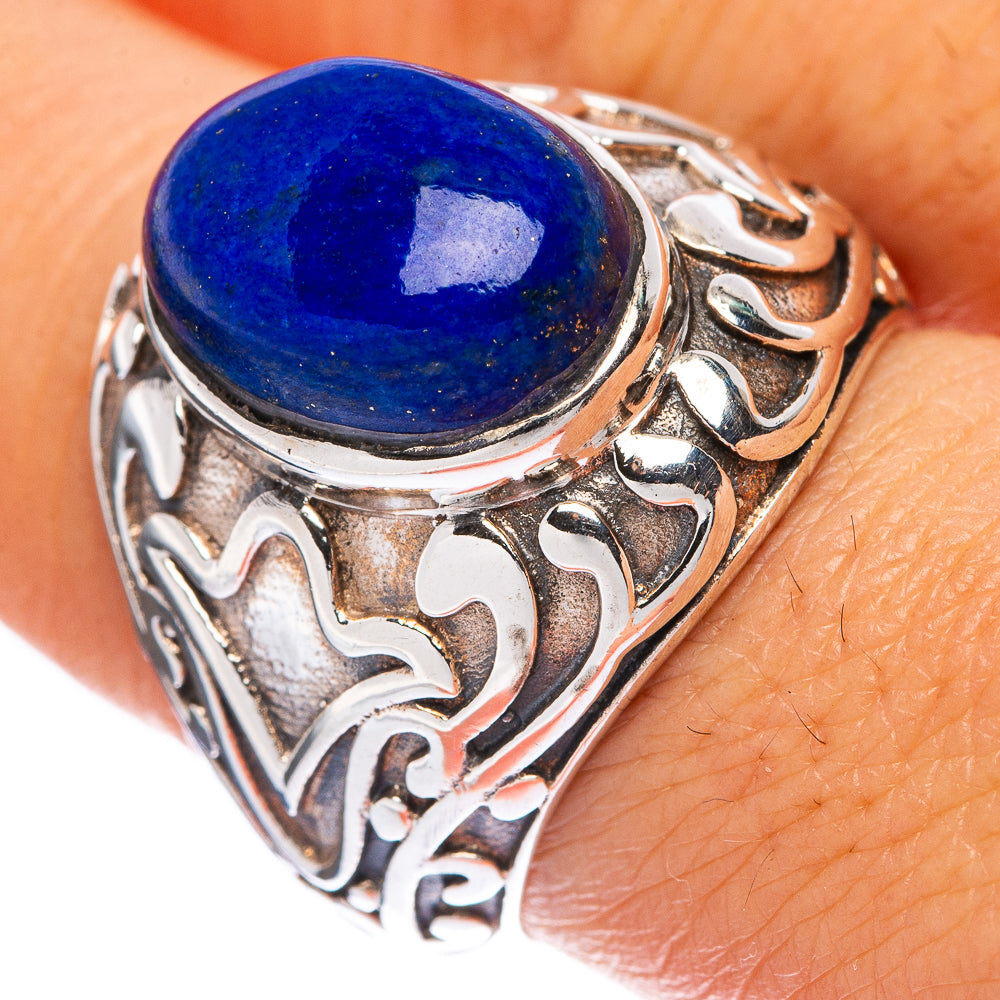 Lapis Lazuli Ring Size 8 (925 Sterling Silver) R146172