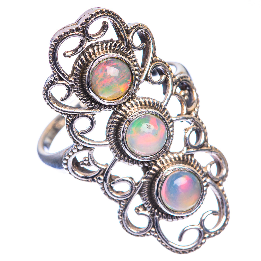 Ethiopian Opal Ring Size 8 (925 Sterling Silver) RING143280