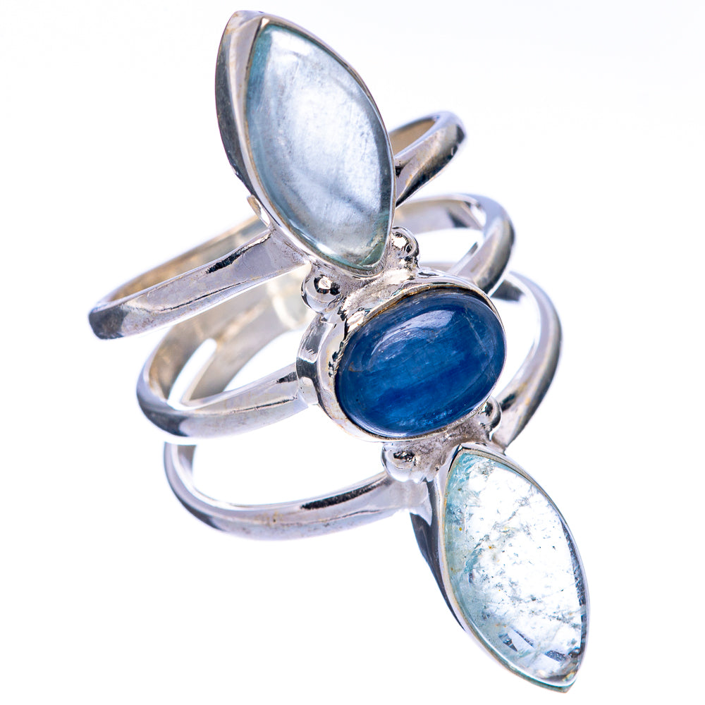 Kyanite, Aquamarine Ring Size 6.25 (925 Sterling Silver) R144705