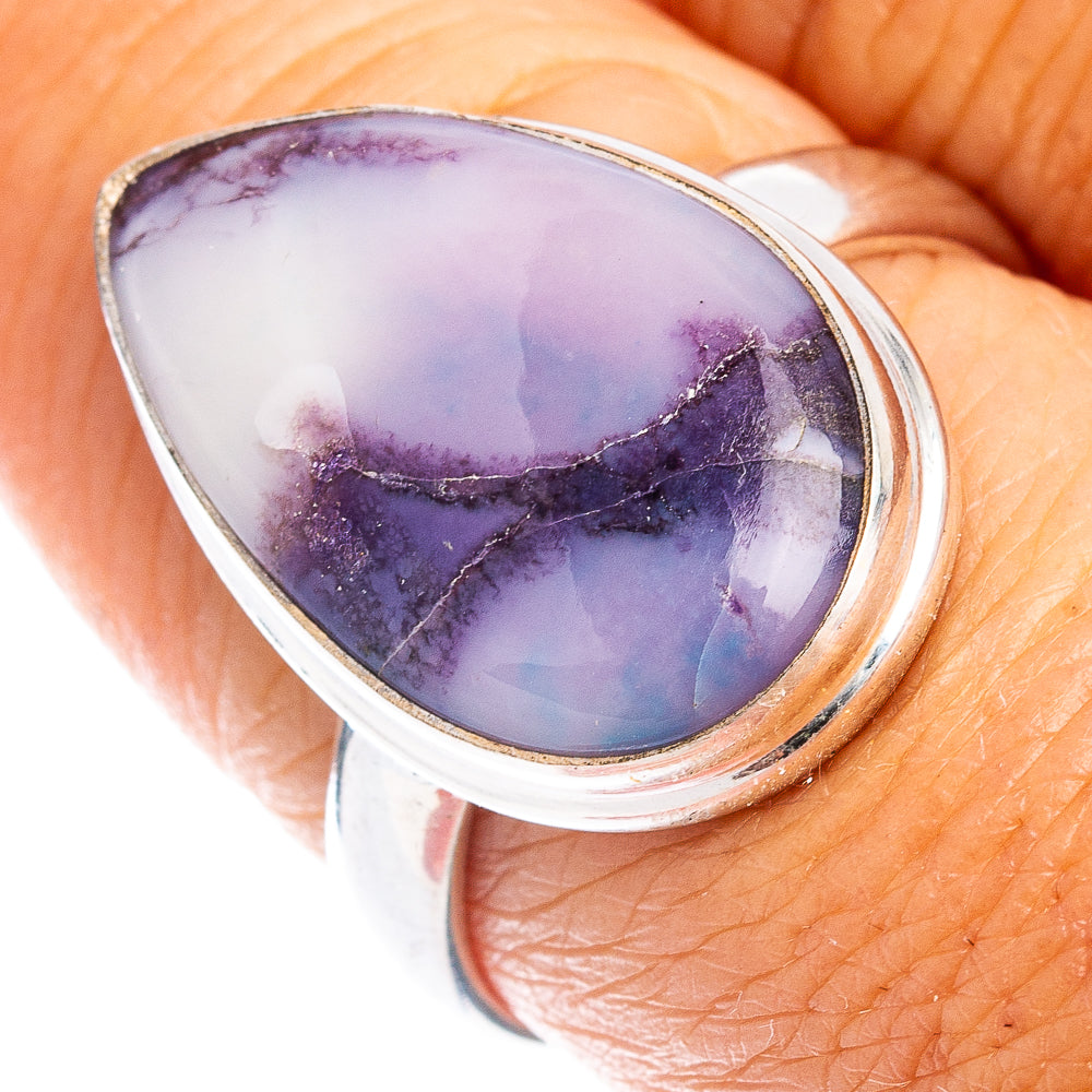 Morado Opal Ring Size 7.75 (.925 Sterling Silver)