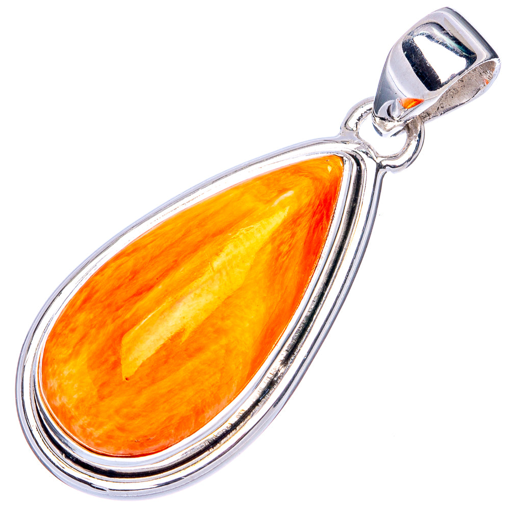Spiny Oyster 925 Sterling Silver Pendant 1 1/2" (925 Sterling Silver) P41893