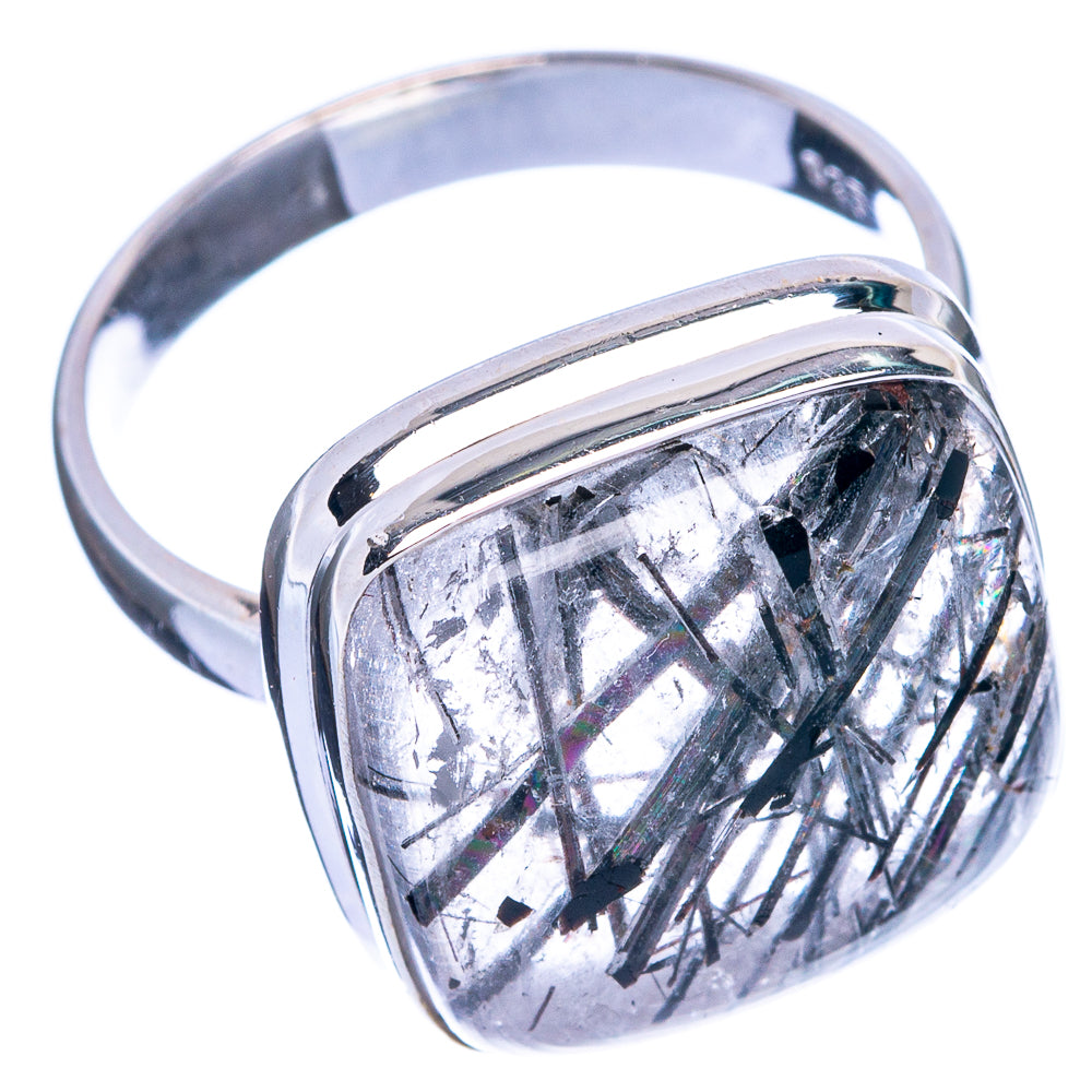 Tourmalinated Quartz Ring Size 9 (925 Sterling Silver) R144403
