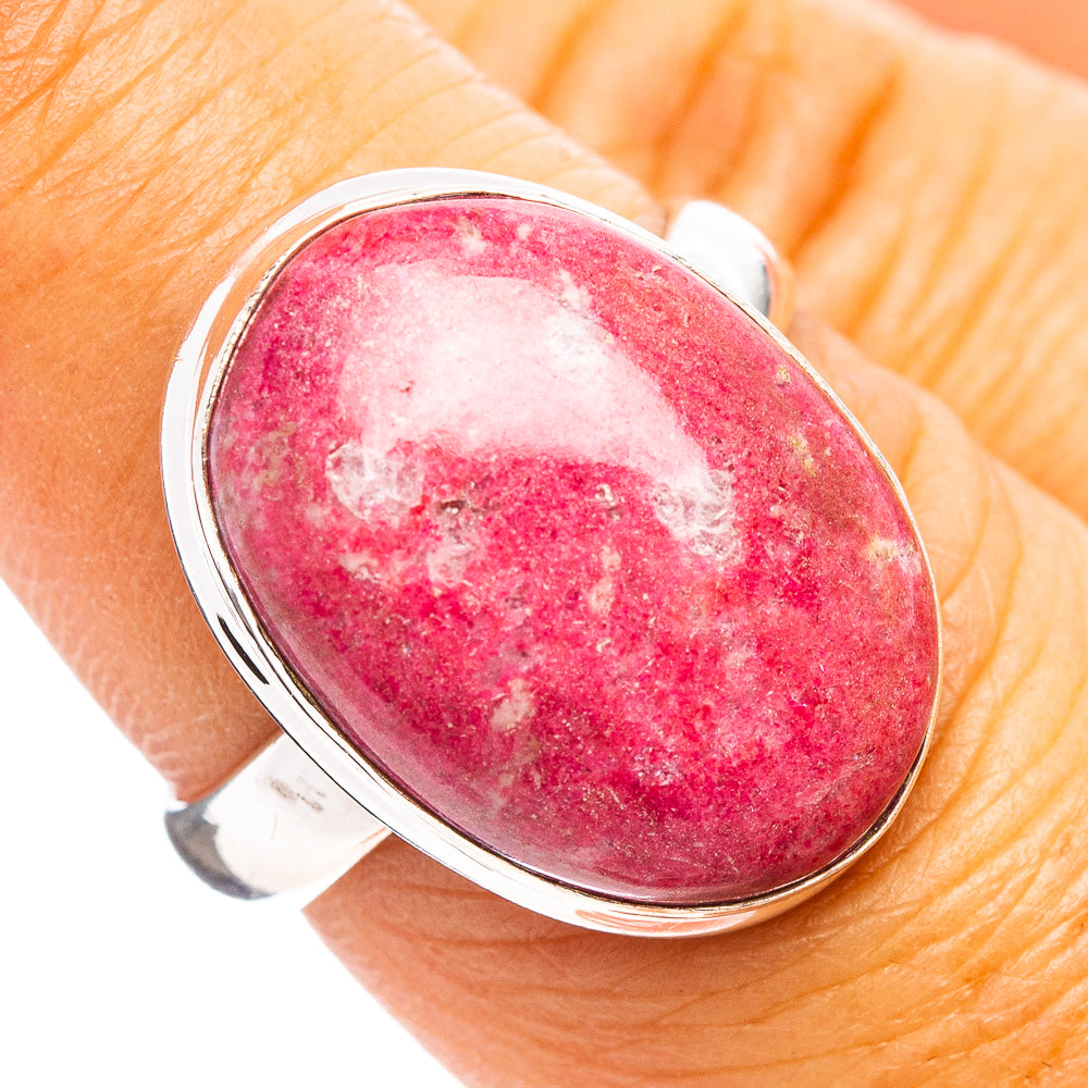 Thulite Ring Size 7 (.925 Sterling Silver)