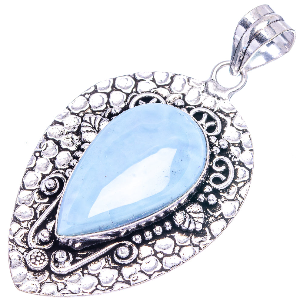 Owyhee Opal Pendant 2 3/8" (German Silver)