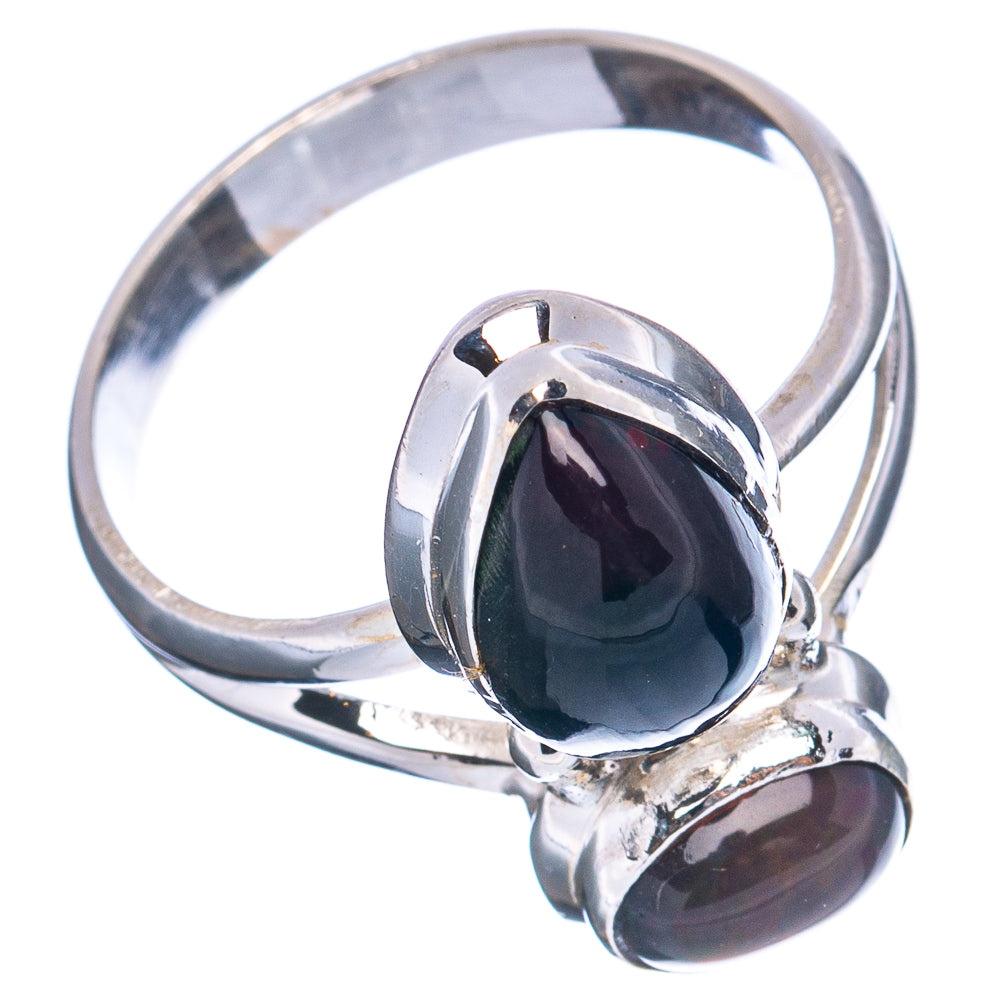 Premium Black Opal Ring Size 9.5 (.925 Sterling Silver)