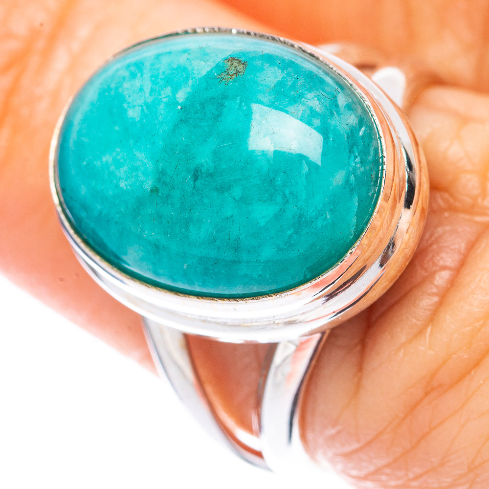 Amazonite Ring Size 7 (925 Sterling Silver) R2052