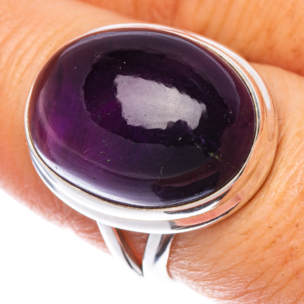Amethyst Ring Size 7.75 (925 Sterling Silver) R1592