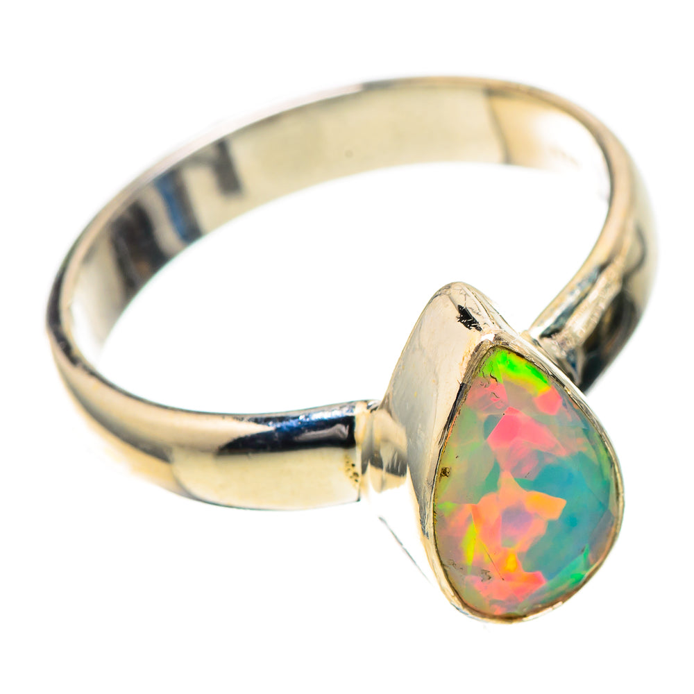 Ethiopian Opal Ring Size 7.5 (925 Sterling Silver) RING137883