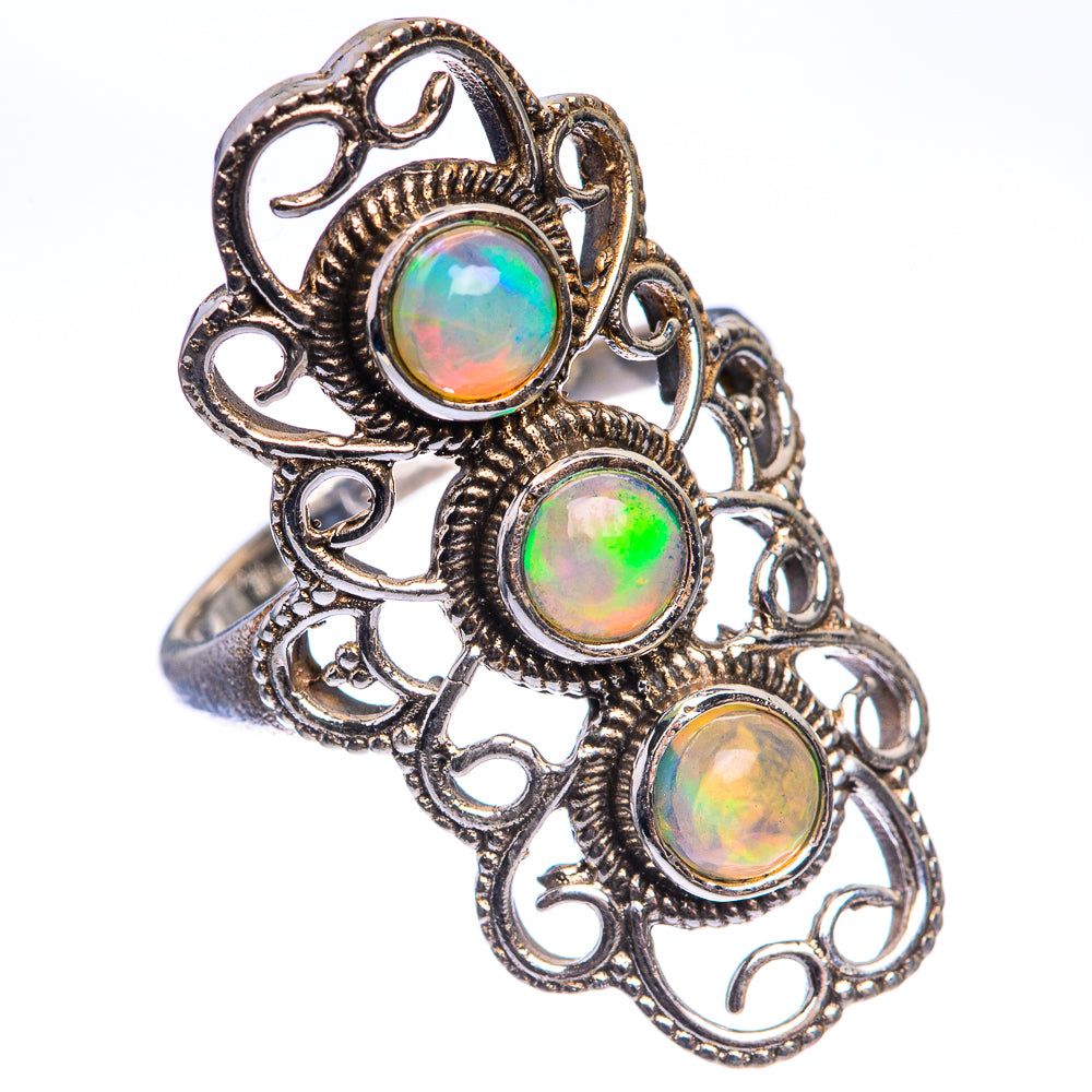 Ethiopian Opal Ring Size 7 (925 Sterling Silver) RING143444