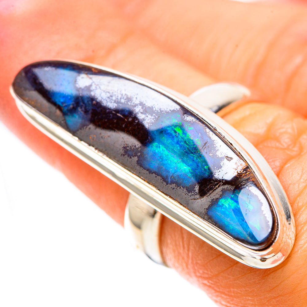 Large Boulder Opal Ring Size 5.75 (925 Sterling Silver) RING137965