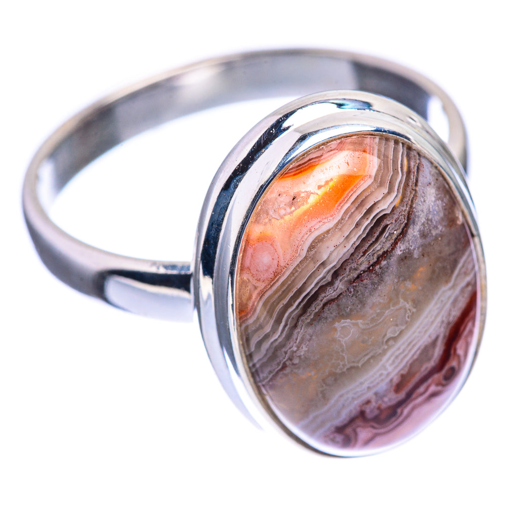 Ocean Jasper Ring Size 10.75 (925 Sterling Silver) R142006