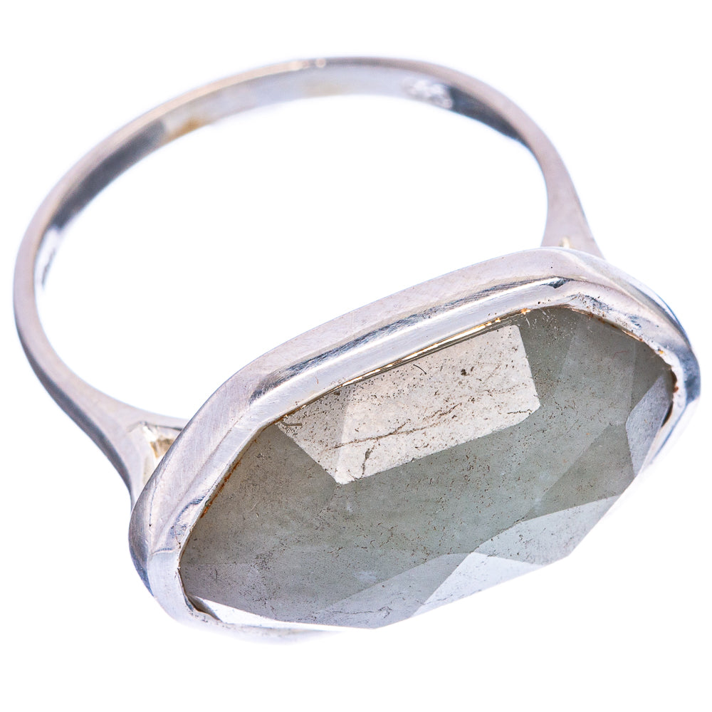 Labradorite Ring Size 9 (925 Sterling Silver) R1285
