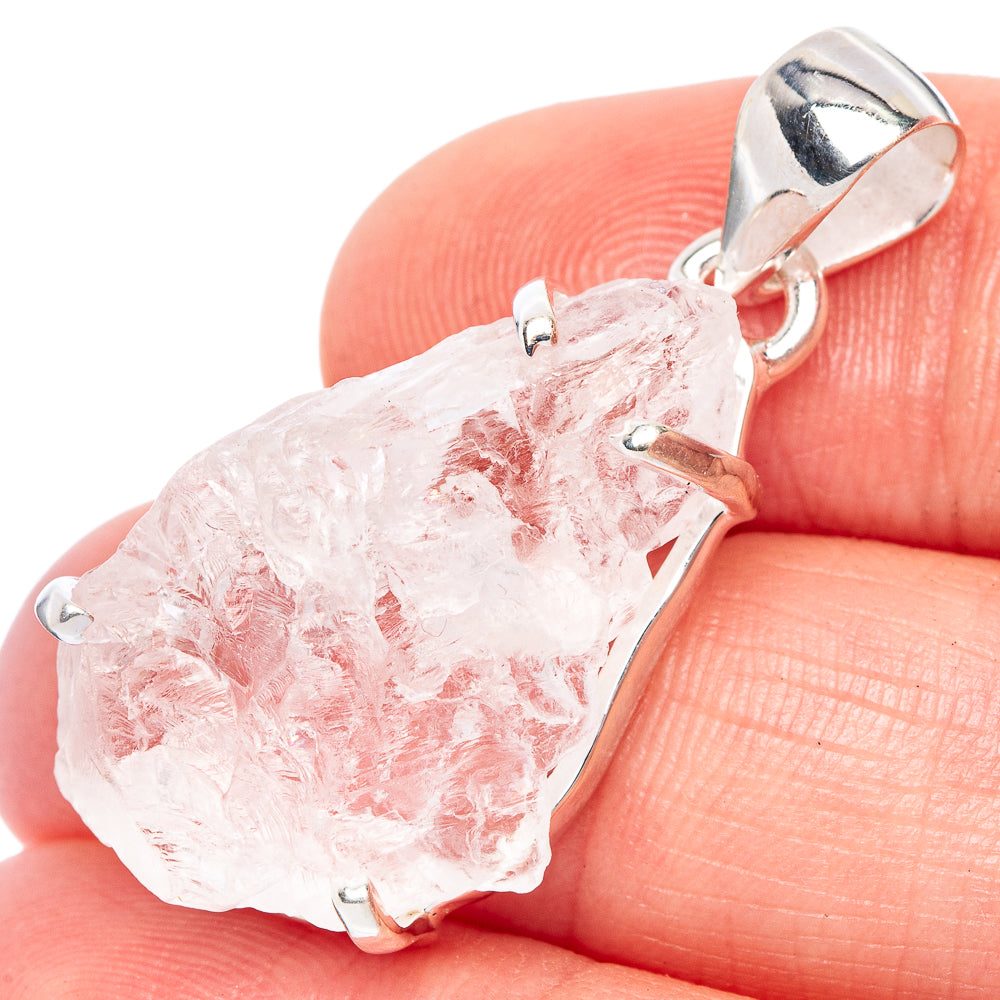 Rare Petalite Pendant 1 3/8" (925 Sterling Silver) P41484