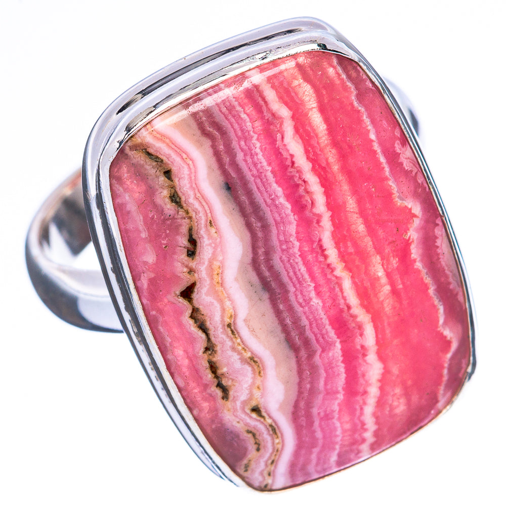 Rhodochrosite Ring Size 7.5 (925 Sterling Silver) R4226