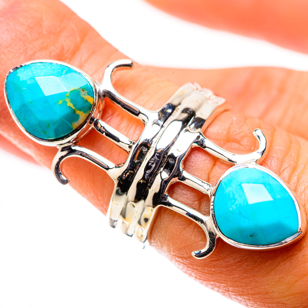 Premium Chrysocolla Ring Size 6 (925 Sterling Silver) RING138129