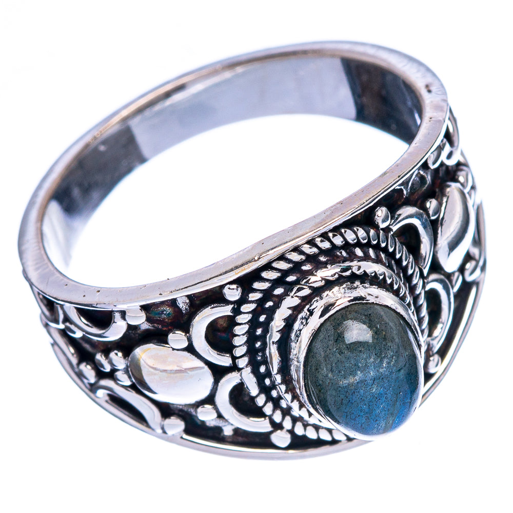 Labradorite Ring Size 7.5 (925 Sterling Silver) R146366
