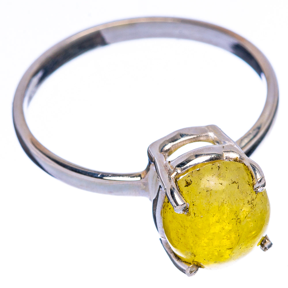 Rare Brucite Ring Size 8 (925 Sterling Silver) R146632
