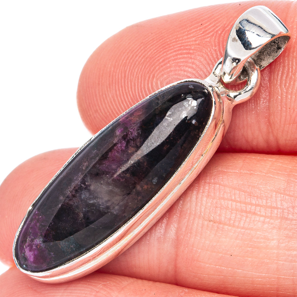Eudialyte Pendant 1 1/2" (925 Sterling Silver) P41313