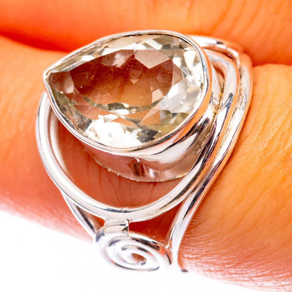 White Quartz 925 Sterling Silver Ring Size 6.25 (925 Sterling Silver) RING140316