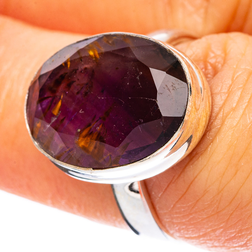 Rare Cacoxenite Ring Size 6.75 (925 Sterling Silver) R4184