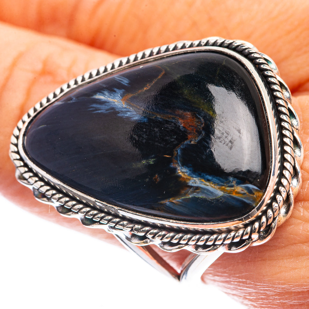 Large Pietersite Ring Size 11 (925 Sterling Silver) R142995