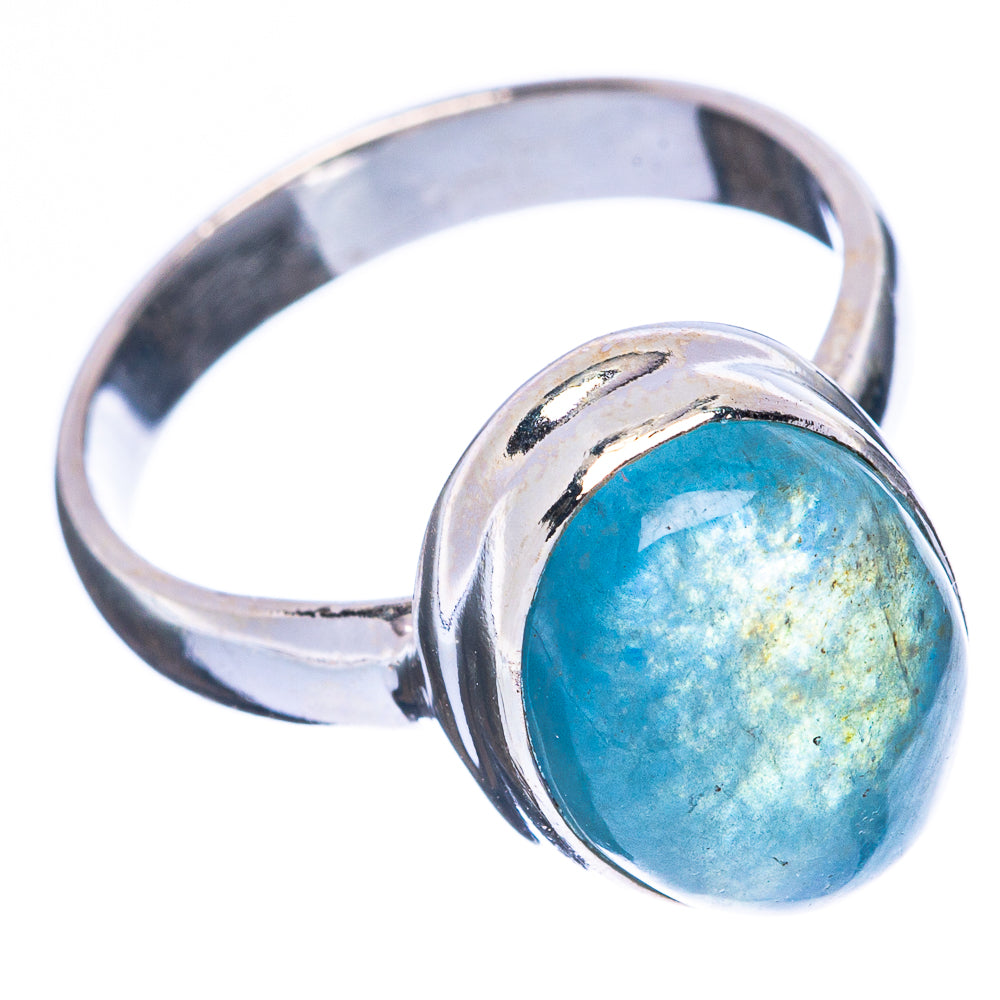 Aquamarine Ring Size 6.75 (925 Sterling Silver) R4208