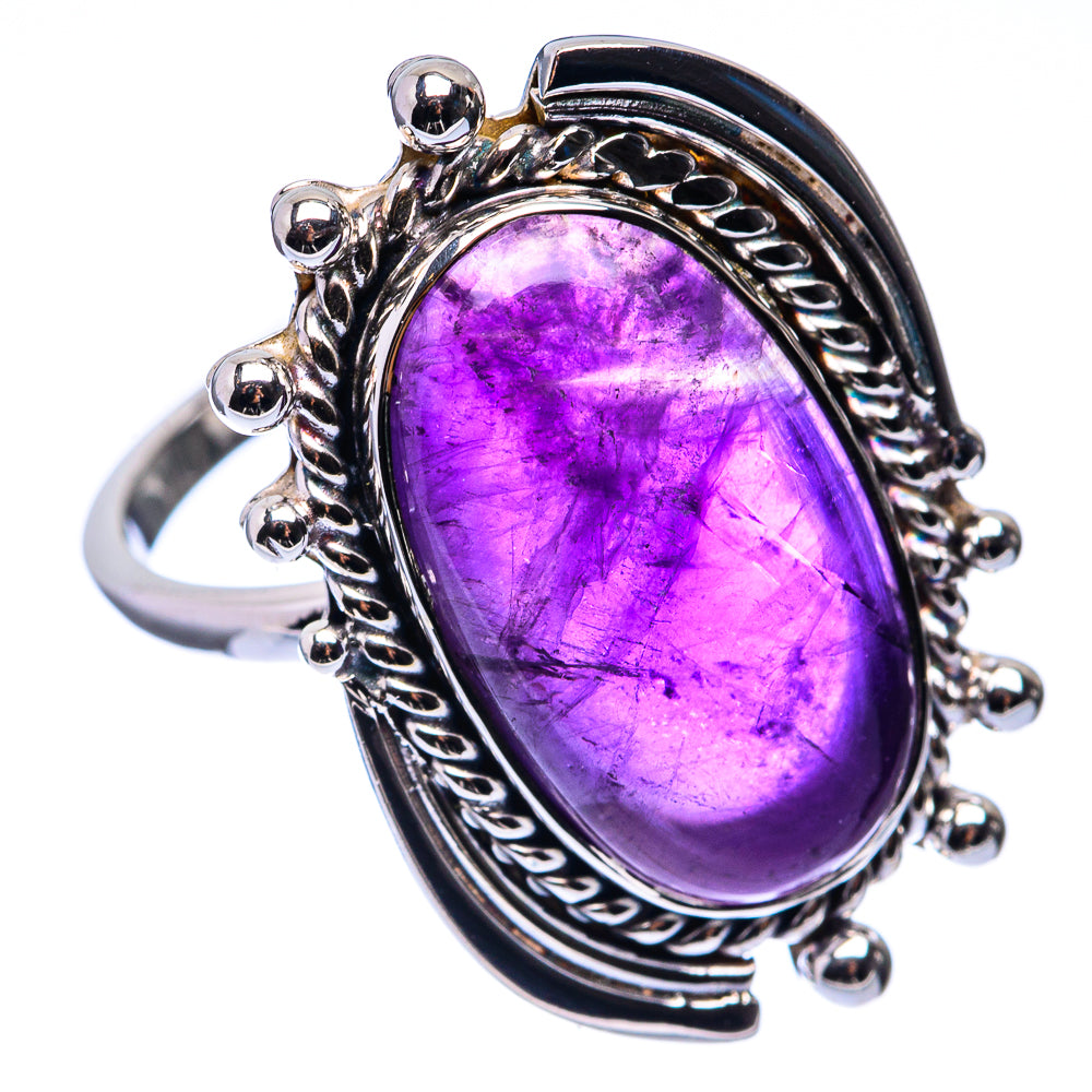 Premium Amethyst Ring Size 8.25 (925 Sterling Silver) R141774