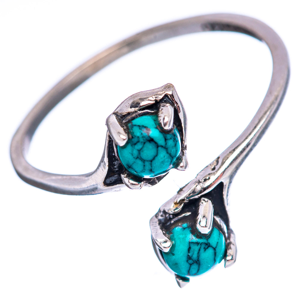 Dainty Turquoise Ring Size 7 (.925 Sterling Silver)