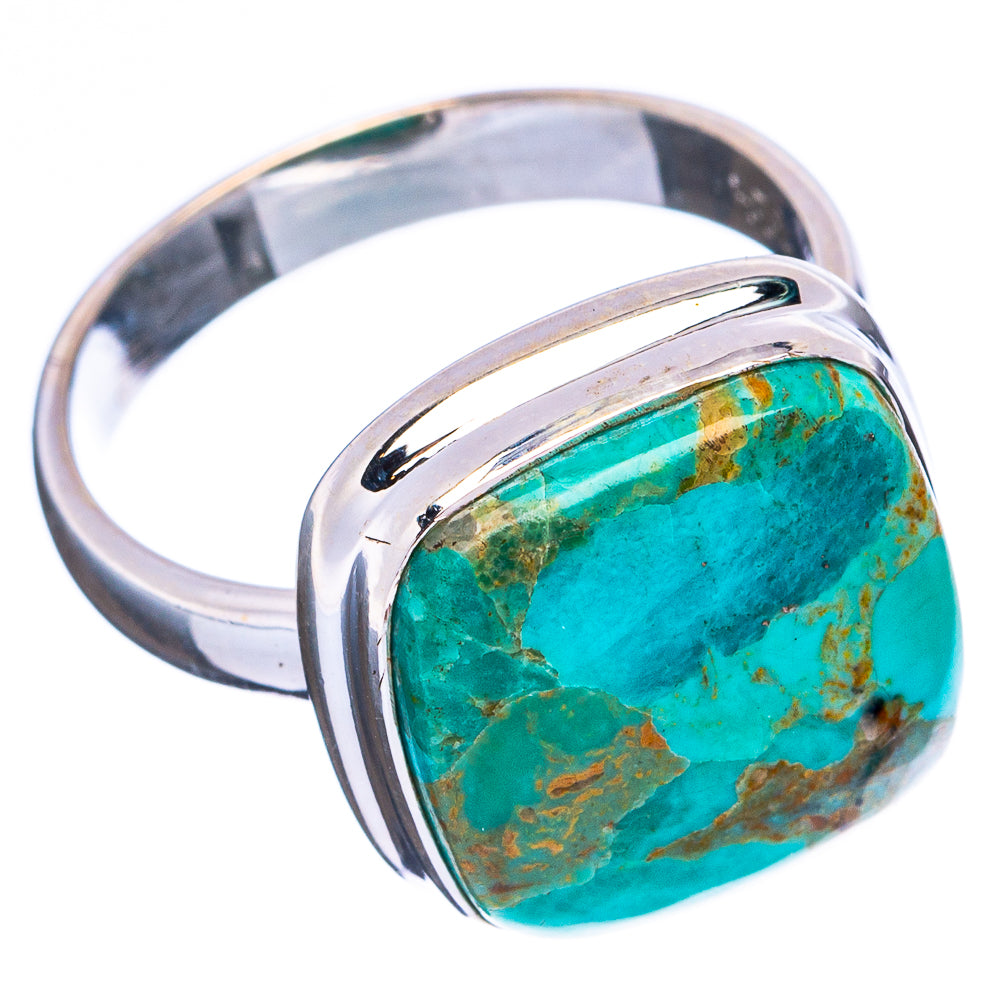Mohave Turquoise Ring Size 6.75 (.925 Sterling Silver)