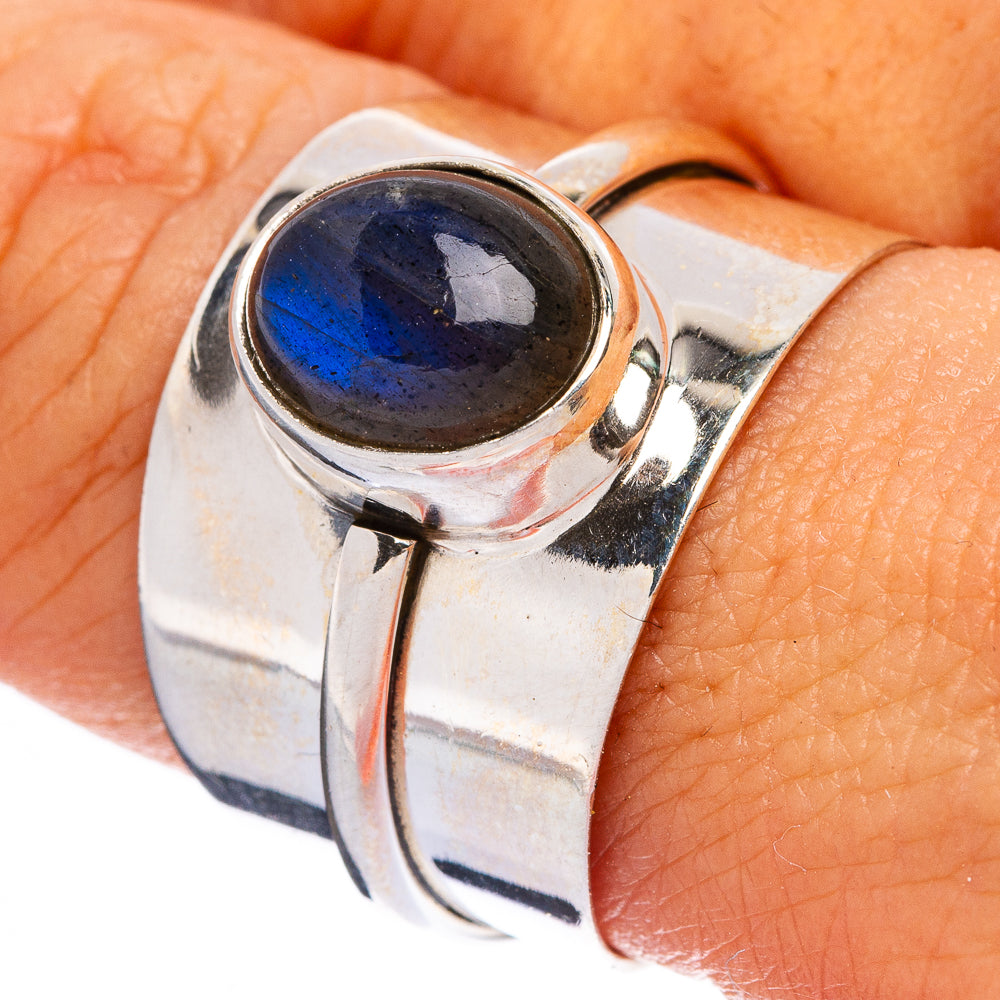 Labradorite Ring Size 8.75 (925 Sterling Silver) R146253