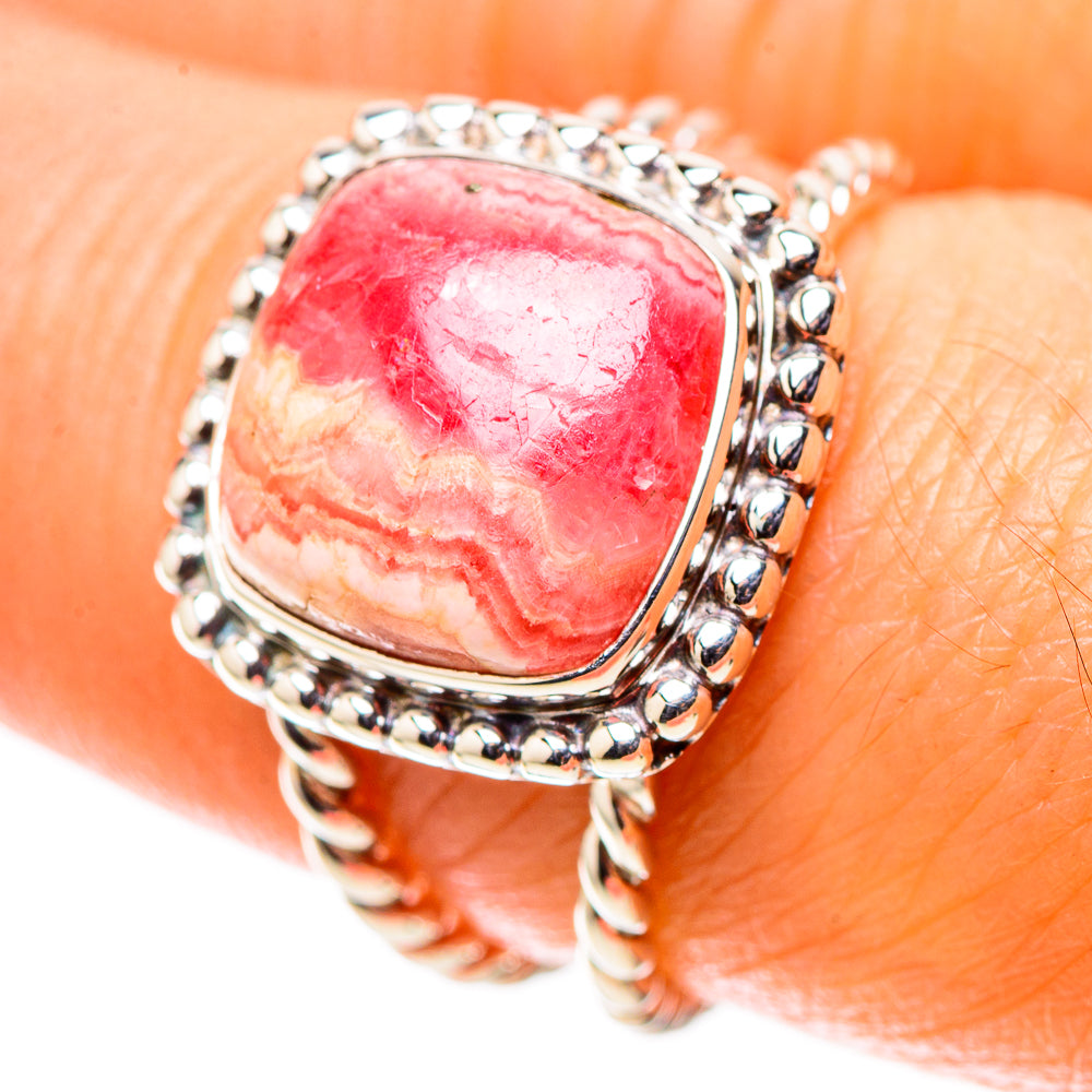 Premium Rhodochrosite Ring Size 7.25 (925 Sterling Silver) RING138092