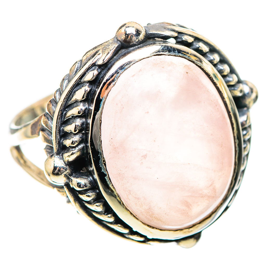 Rose Quartz Ring Size 8.5 (925 Sterling Silver) RING139179