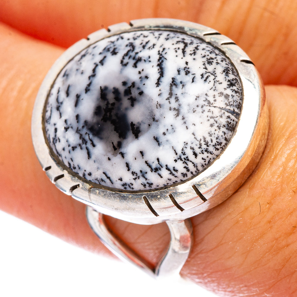 Dendritic Opal Ring Size 6.5 (925 Sterling Silver) R146505
