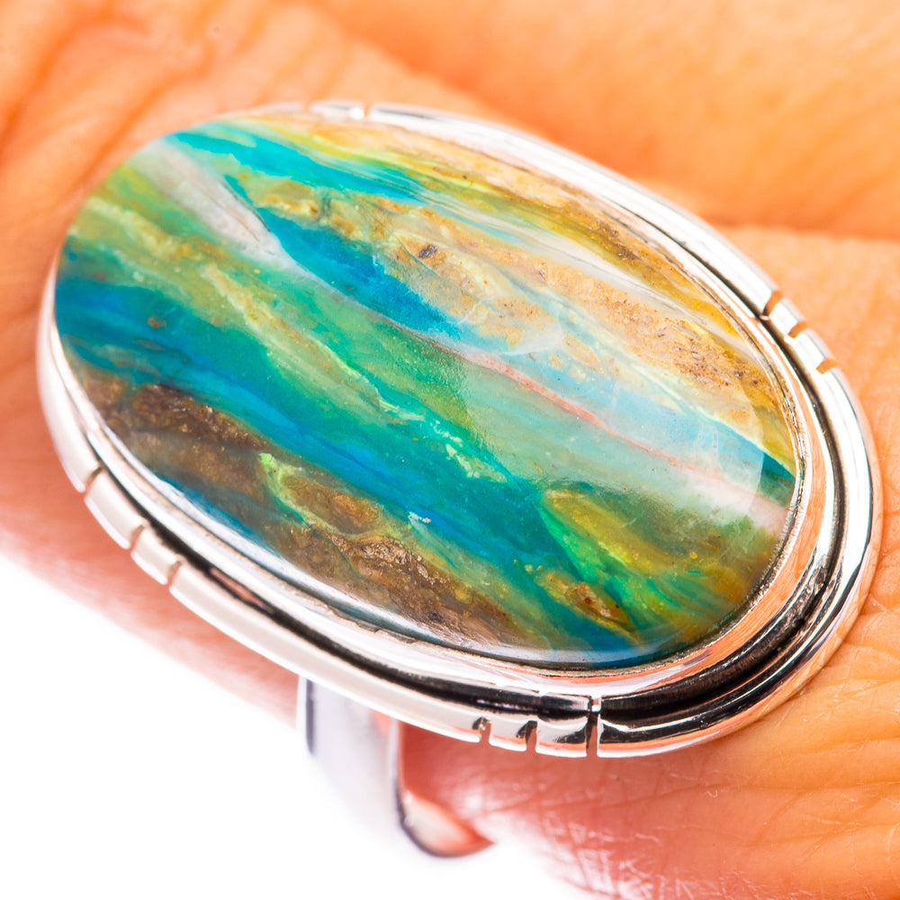 Peruvian Opal Ring Size 10 (925 Sterling Silver) R140870