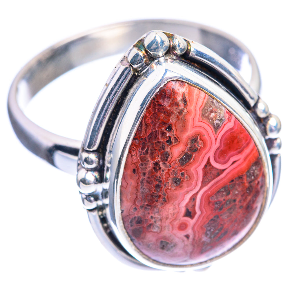 Red Jasper Ring Size 9 (925 Sterling Silver) R142255