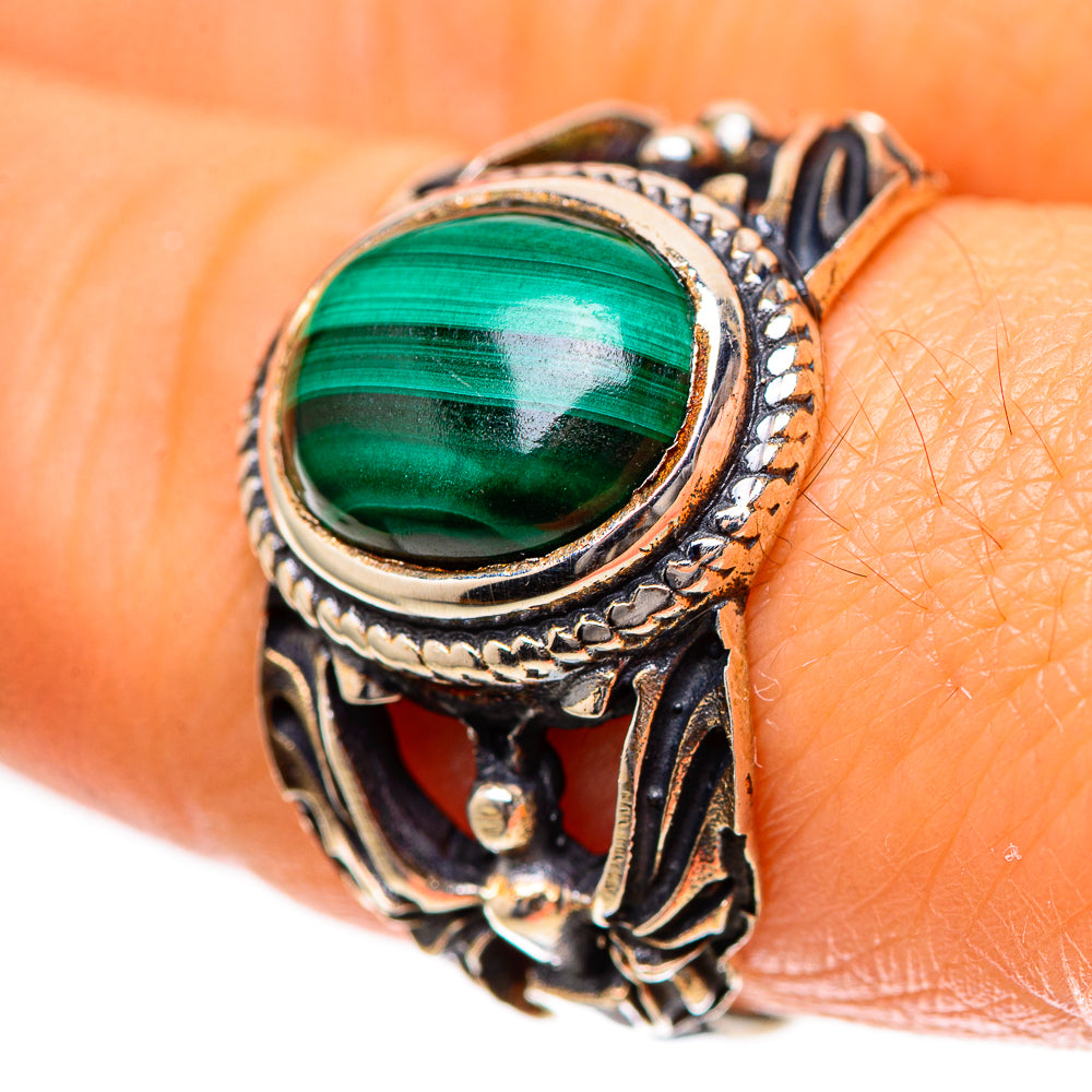 Malachite 925 Sterling Silver Ring Size 8.5 (925 Sterling Silver) RING139393
