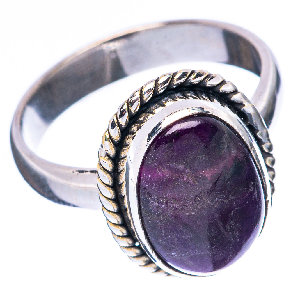 Rare Sugilite Ring Size 6 (925 Sterling Silver) R4045