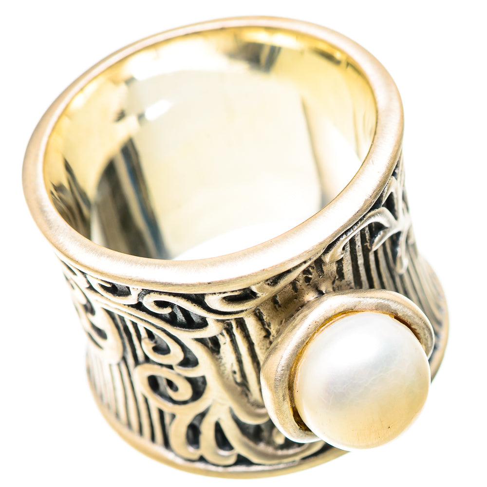 Large Cultured Pearl Ring Size 7.75 (925 Sterling Silver) RING138971