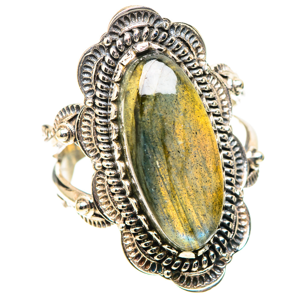 Labradorite Ring Size 7 (925 Sterling Silver) RING138867